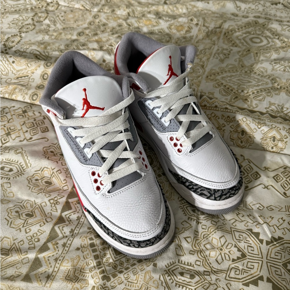 Jordan Kids Sneakers White and Red